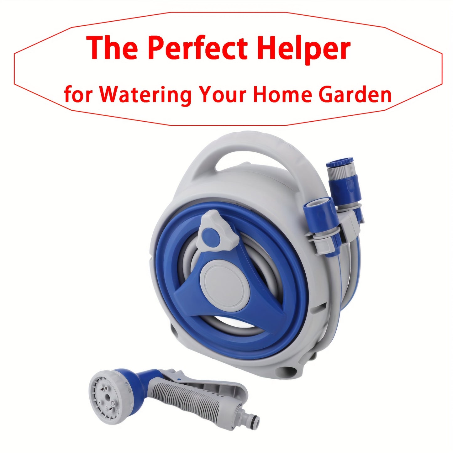 FLEXREEL – Retractable Garden Hose Reel for Easy Outdoor Watering