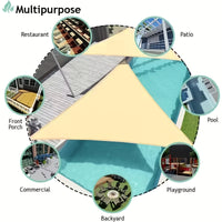 SHADETRIA – Triangle Sunshade Sail