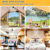 CAMPBREEZE – Rechargeable Camping Fan