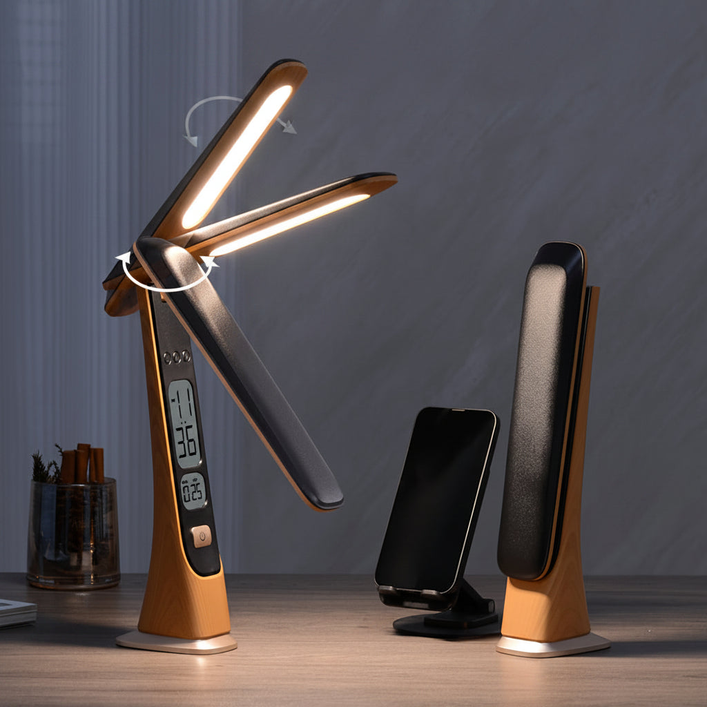 ILLUMINAFLOW – Portable Workspace Lamp for Everyday Lighting Comfort