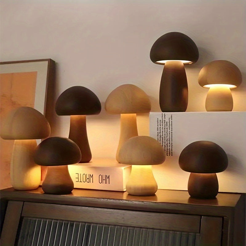 MUSHGLOW – Dimmable Mushroom Table Lamp