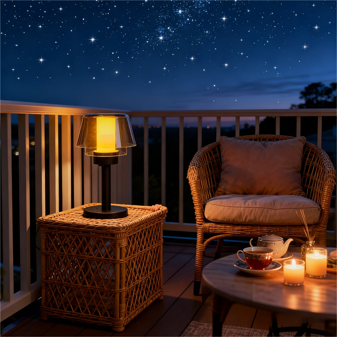 SOLVANTA – Flame Pathway Table Light