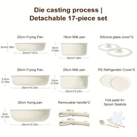 STACKPAN – Ceramic Cookware Set for Neat Modern Kitchens