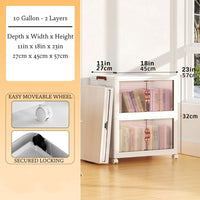 STACKORA – Stackable Storage Bins