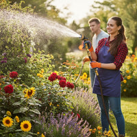 FLEXINOZZ – Garden Hose with 10 Spray Modes for Outdoor Cleaning