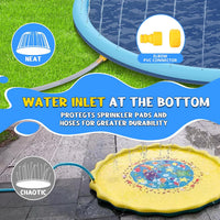 SPLASHBUDDY – Oversized Sprinkler Pool Mat