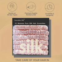 HAIRNOVA – 6-Pack Minimalist Hair Ties for Everyday Styling