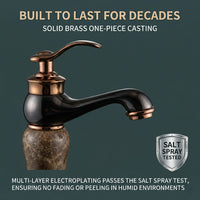 MARBELLUX - European Marble-Style Basin Faucet