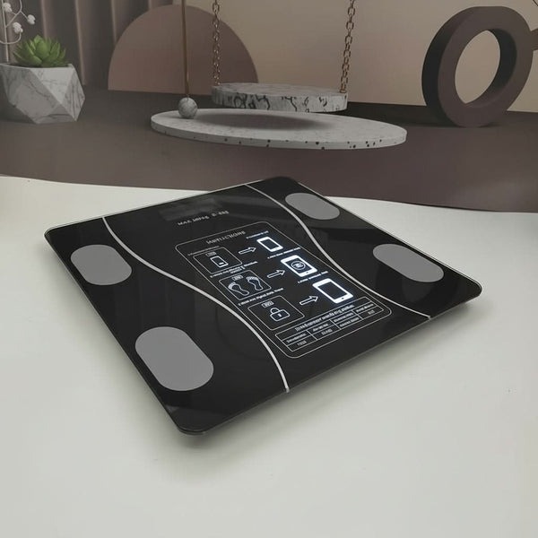 FITTRACK - Smart body weight scale with LCD display for daily health monitoring