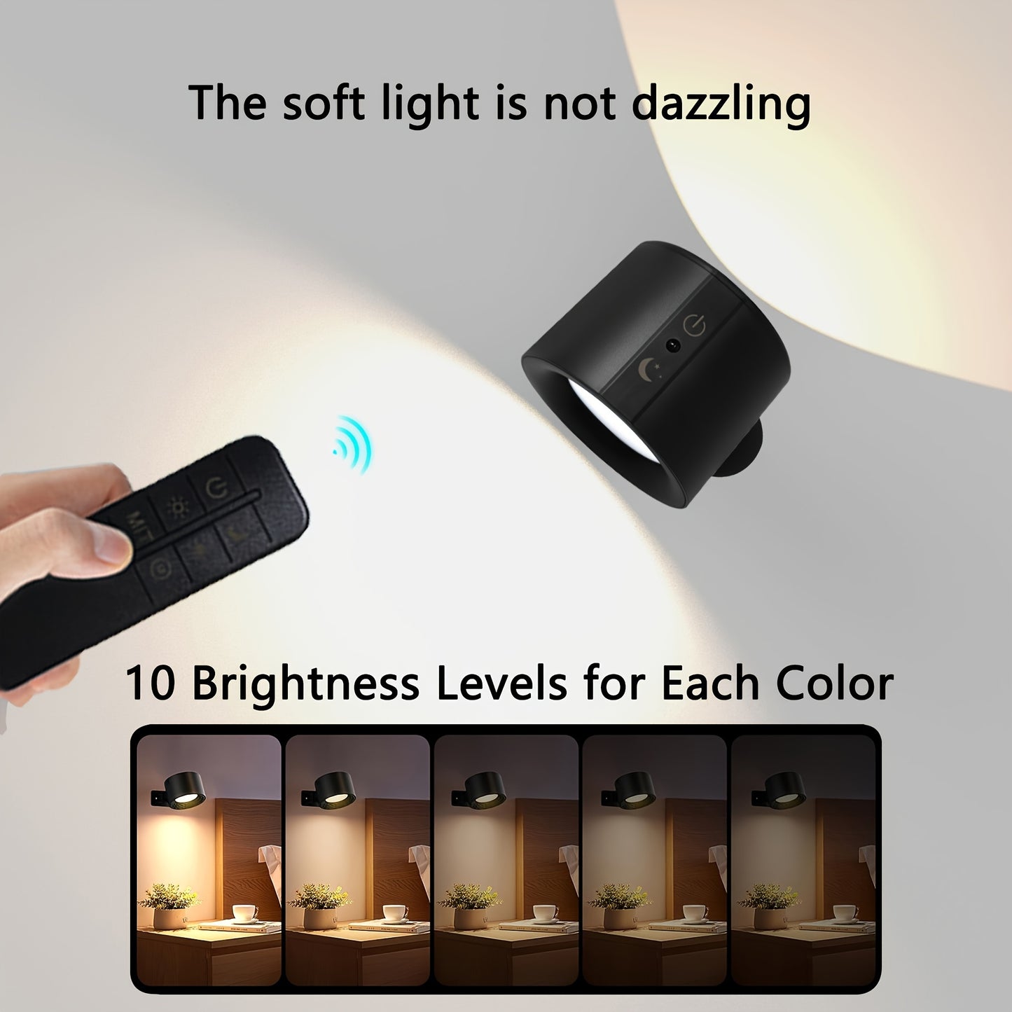 LIGHTORA – Rechargeable Rotating Wall Light