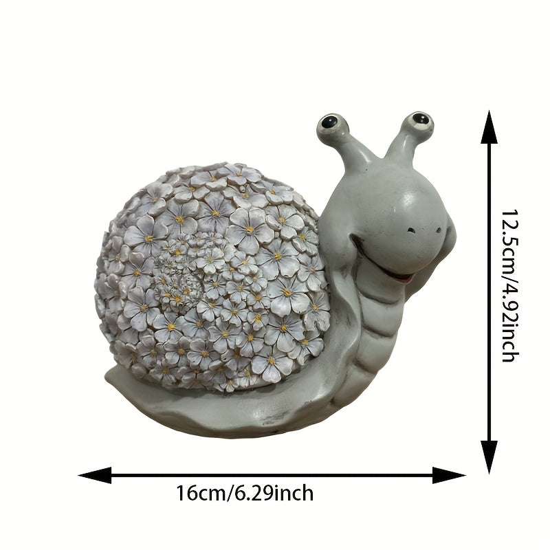 SNAILGLOW – Solar Garden Statue Light