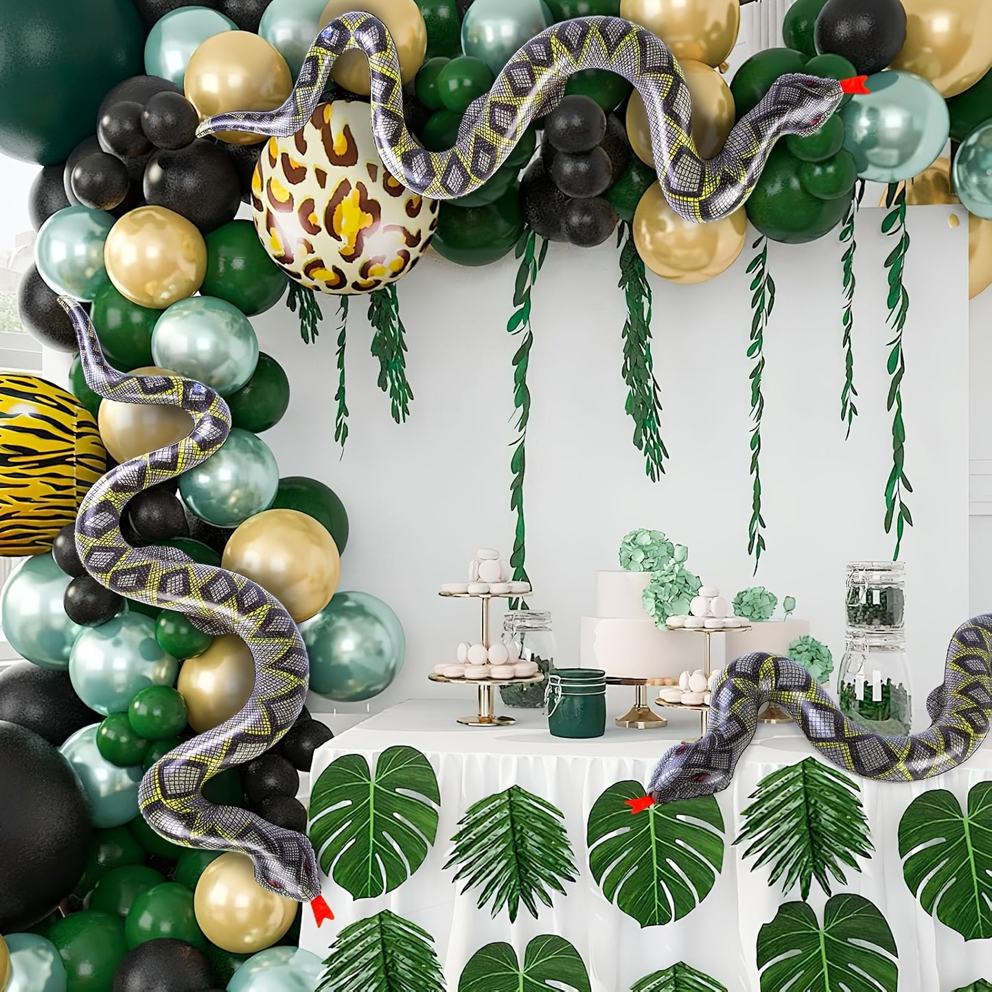 SNAKEWAVE – Inflatable Snake Floats for Jungle Party Decoration