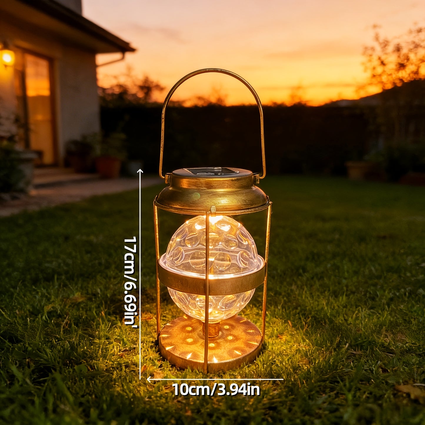 SPHERELUX – Hanging Solar Pendant Lantern
