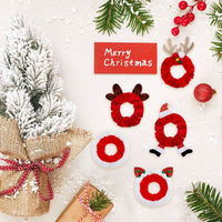 HOLLYTWIST – 10-Piece Christmas Scrunchie Set for Christmas Cheer
