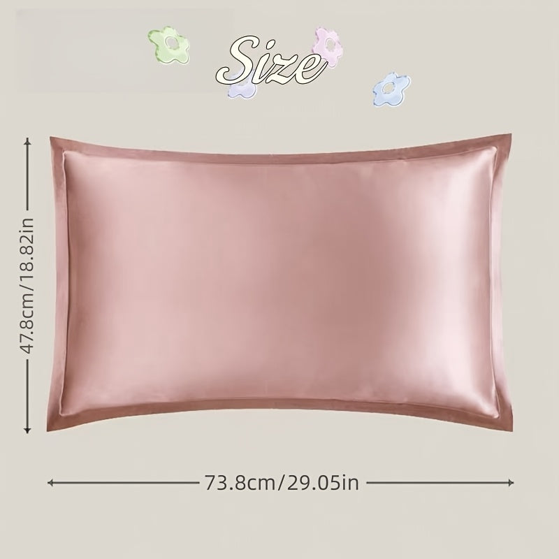 SATINORA – 2-Pack Envelope Pillowcases for Smooth Sleep
