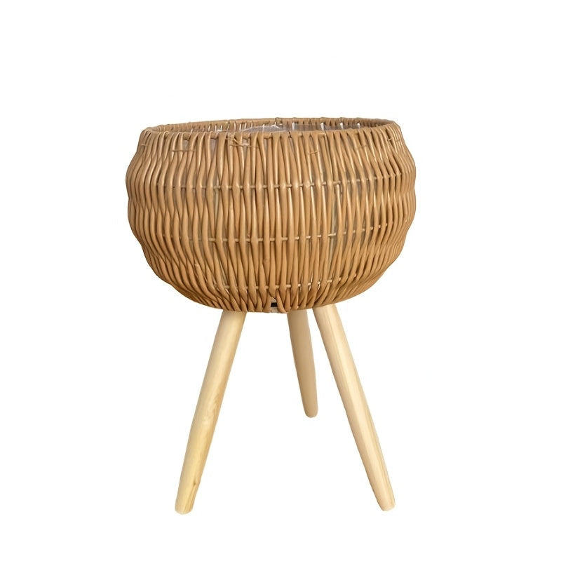 RATTANLUX – Boho Basket Planter Set for Indoor Greenery Styling