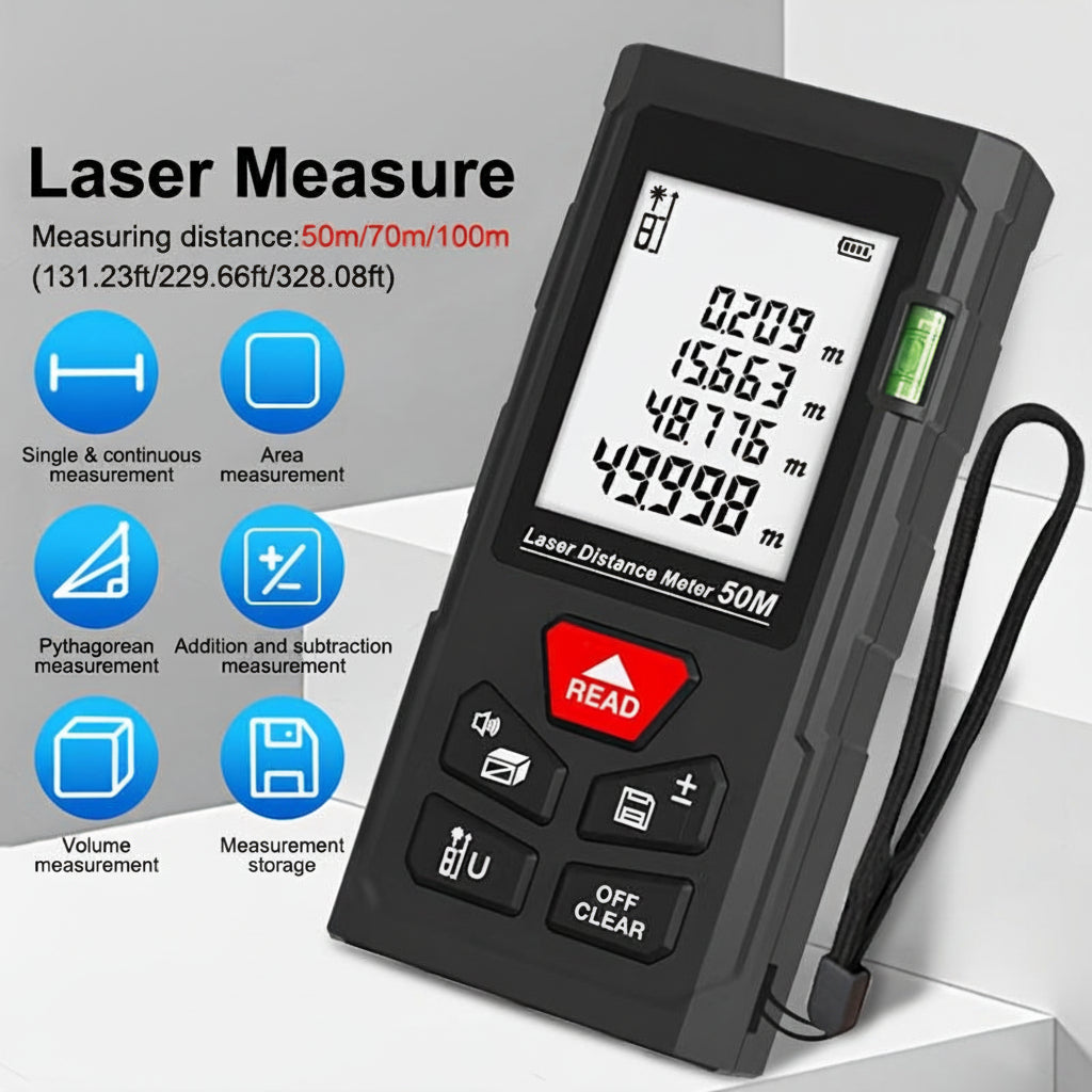MEASUREPRO – Digital Laser Distance Meter Rangefinder