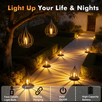 TEARDLUME – Solar Pendant Lawn Light