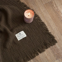 FRINGELIVA – Elegant Fringe Blanket for Stylish Home Relaxation