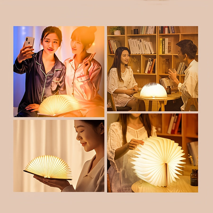 CEDRALUX – Foldable Paper Night Lamp for Cozy Ambient Lighting