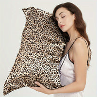 SILKORA – Patterned Zipper Pillowcase for Smooth Sleep