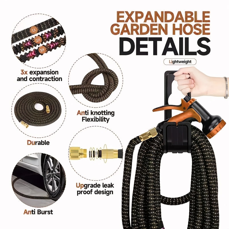 FLEXINOZZ – Garden Hose with 10 Spray Modes for Outdoor Cleaning