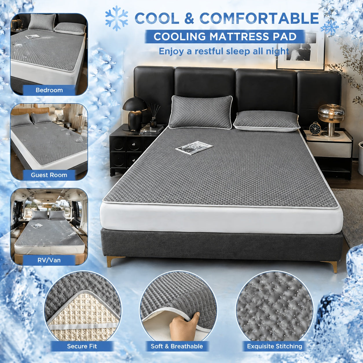 COOLNEST – Foldable Cooling Sleep Mat