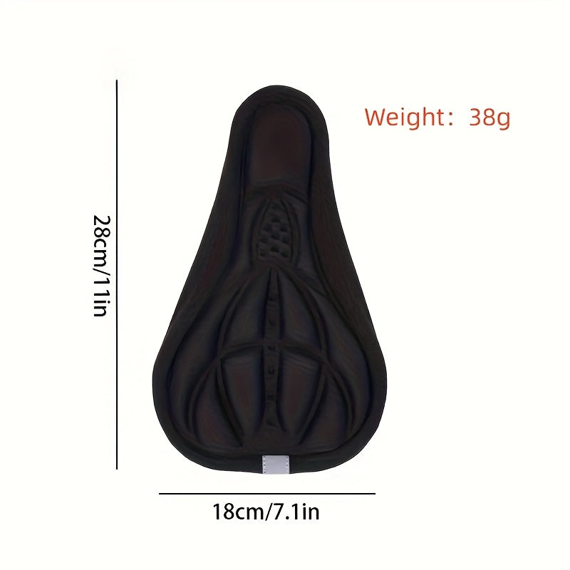 GELRIDE - Shock-absorbing breathable bike seat cover for comfortable cycling