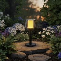 PATIOLUX – Decorative Solar Fire Light for Elegant Outdoor Spaces