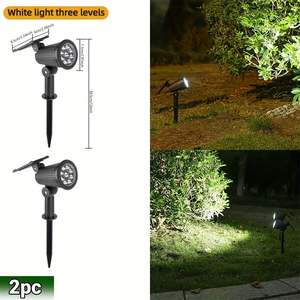 LUMITREE – RGB Solar Spotlight Set for Trees and Backyard Decor