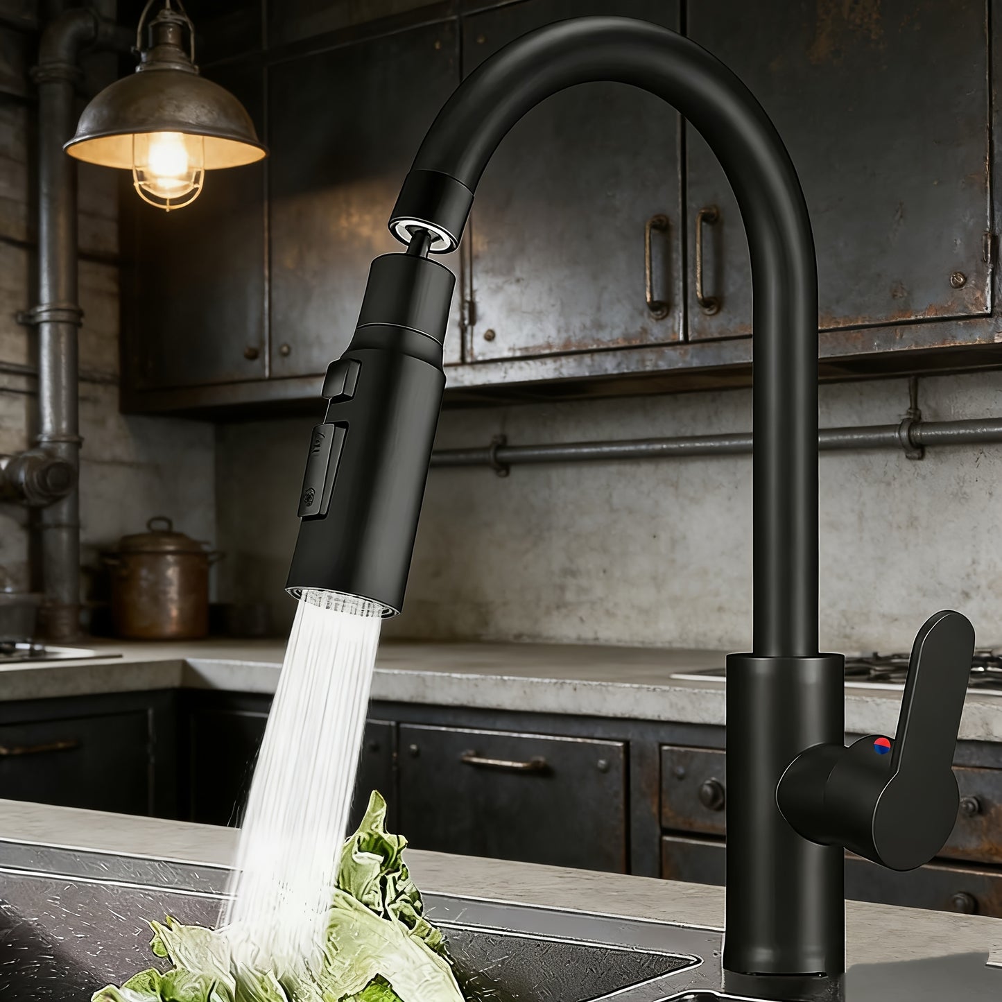 COPPERLINE – Durable Kitchen Mixer Tap with 360° Swivel Design