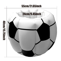 Kickora - Inflatable Soccer Ice Bucket Party Cooler Set