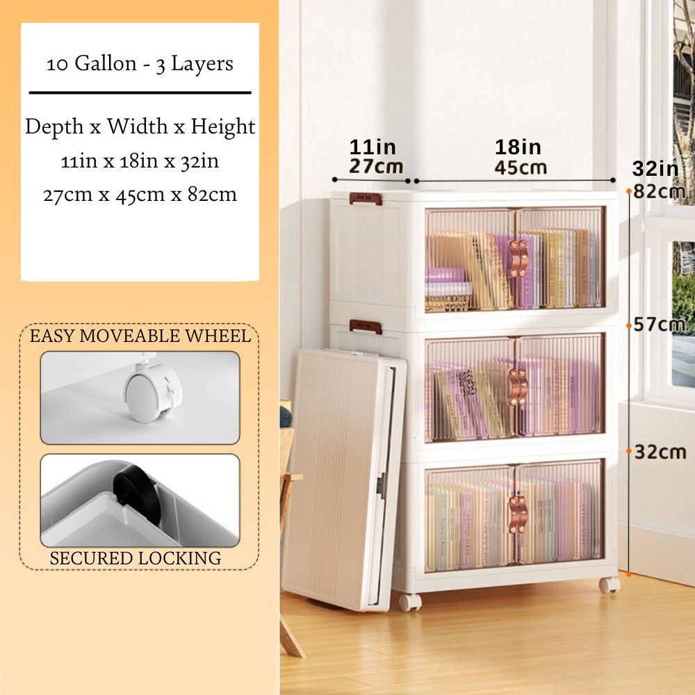 STACKORA – Stackable Storage Bins