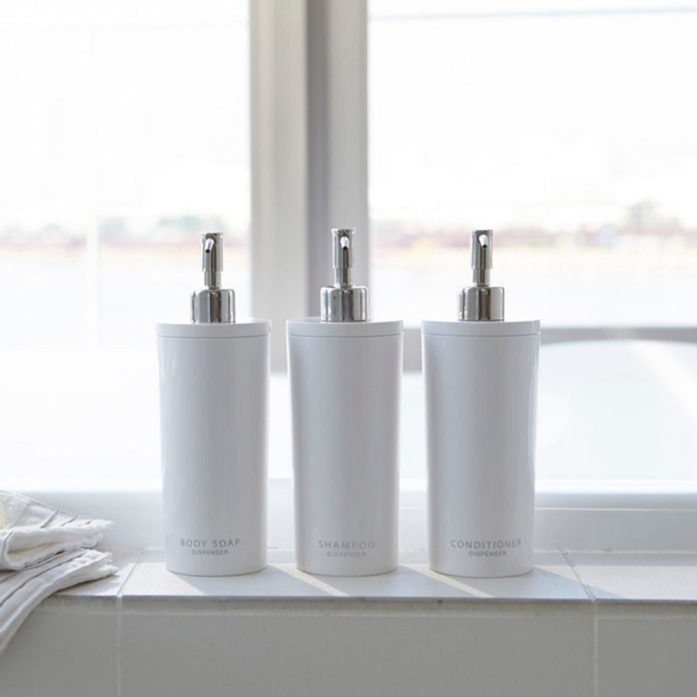 BATHFLOW – Round Shower Dispenser Bundle