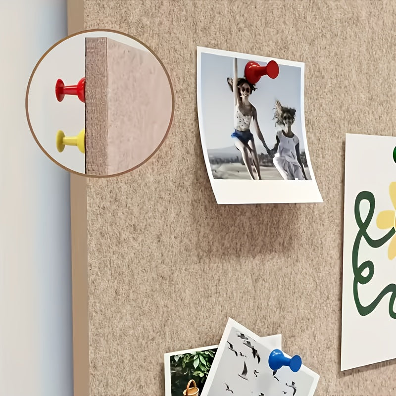PINVEX – Decorative Felt Bulletin Board with Premium Push Pins