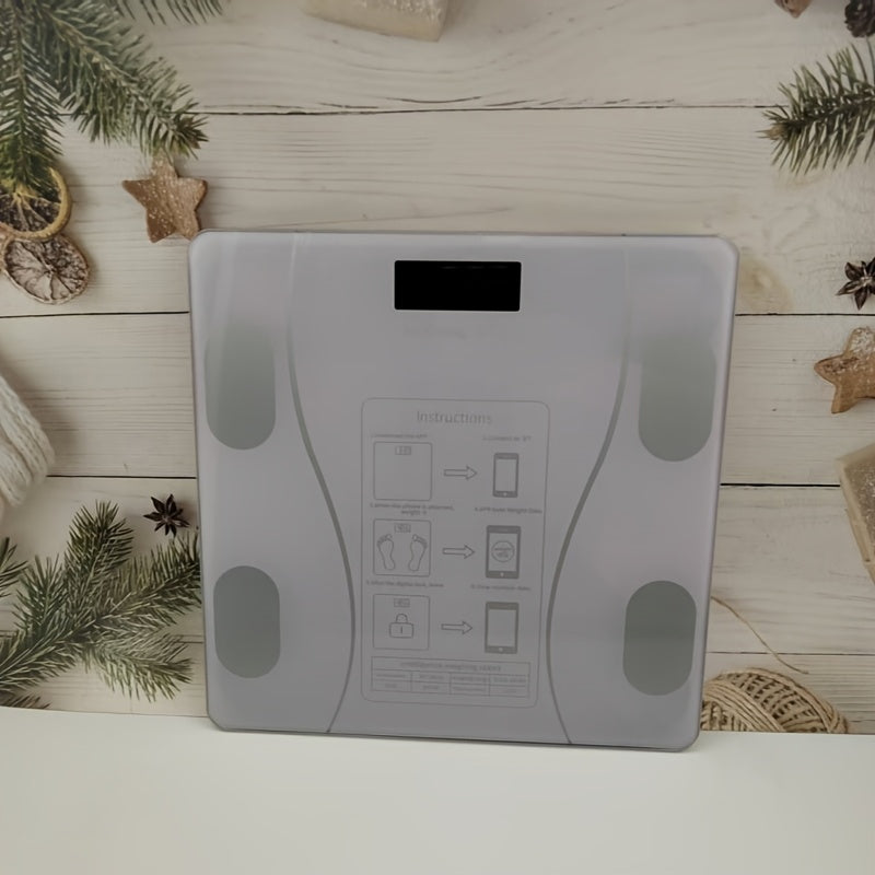 FITTRACK - Smart body weight scale with LCD display for daily health monitoring