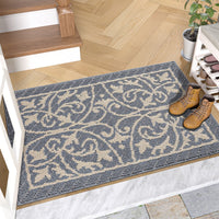 FLOORGUARD - Low profile non-slip indoor entryway mat for clean and safe floors