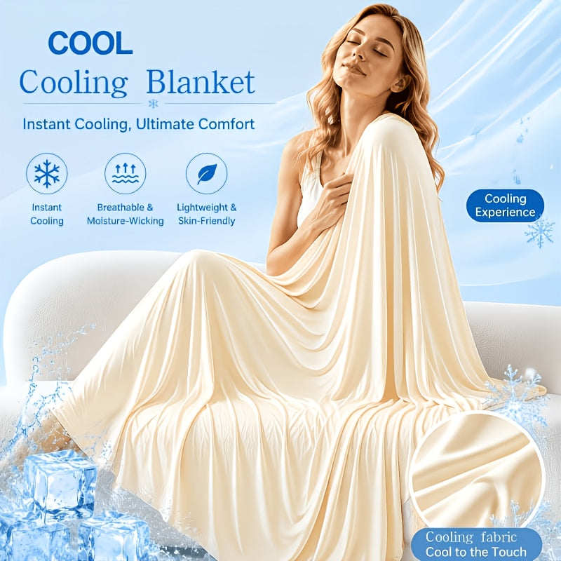CLOUDCHILL – Breathable Lightweight Blanket for Relaxing Sleep