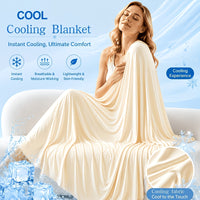 CLOUDCHILL – Breathable Lightweight Blanket for Relaxing Sleep