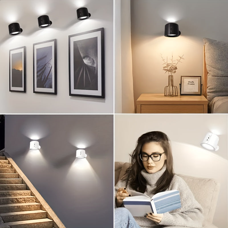 LIGHTORA – Rechargeable Rotating Wall Light
