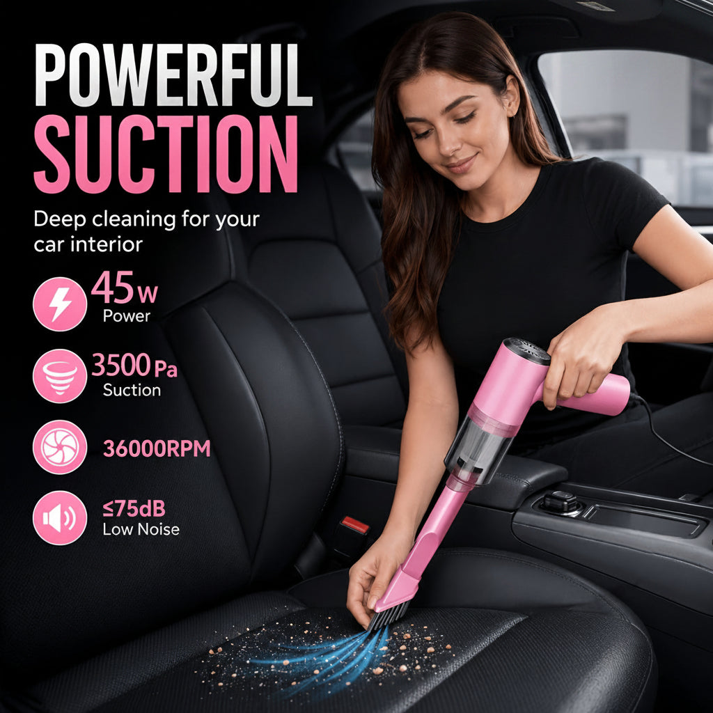 VACUPRO – Handheld 12V Vacuum Cleaner
