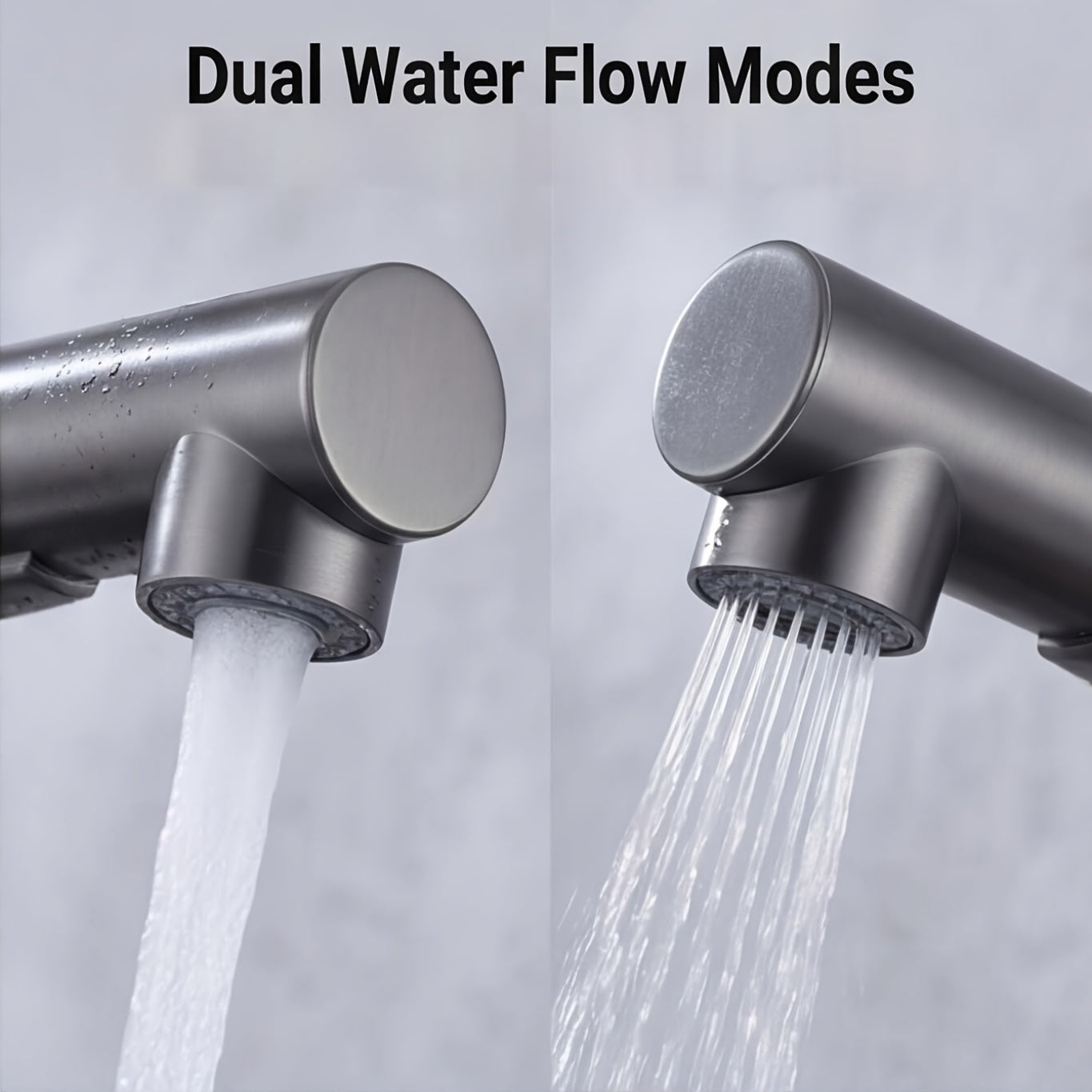 STREAMVEX – Pull Out Sink Faucet with Modern Stainless Design