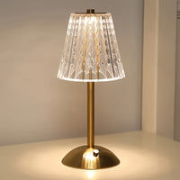 GOLDLUME – Rechargeable Golden Table Lamp for Elegant Ambient Lighting