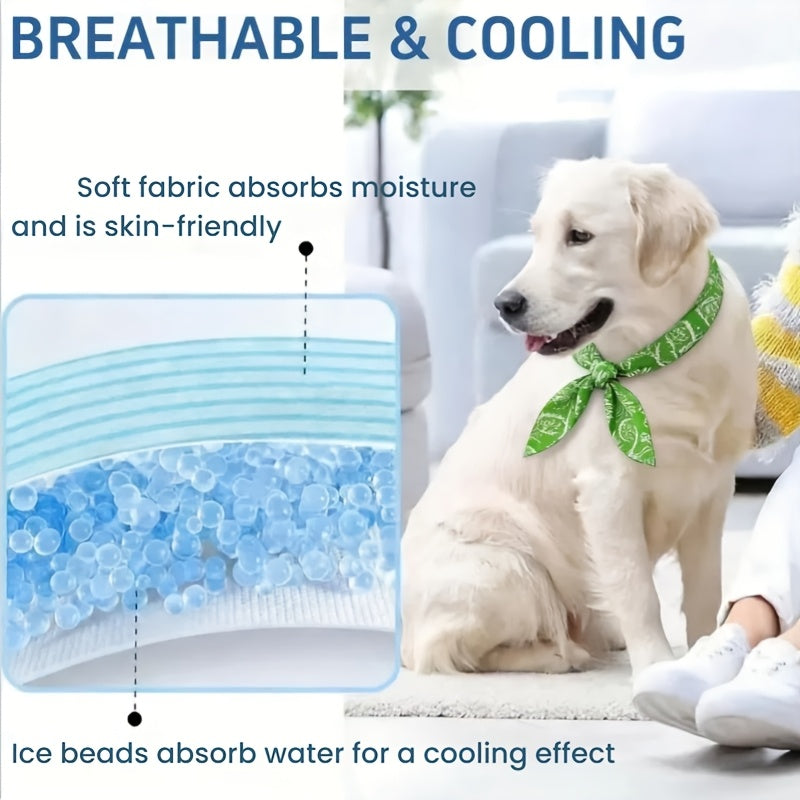 COOLTAIL – Reusable Pet Cooling Bandanas