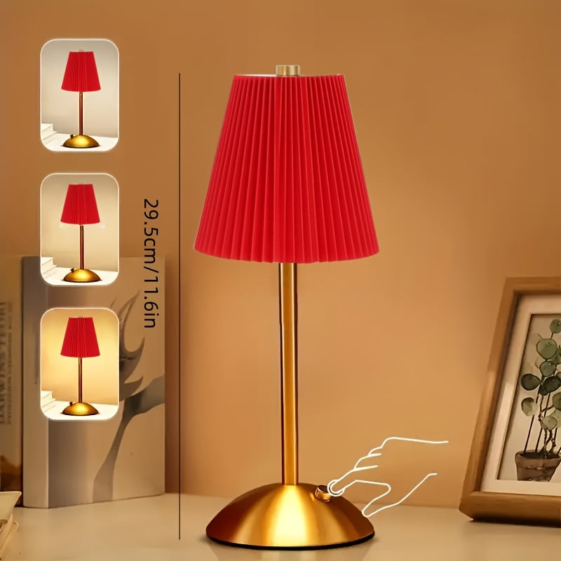 RUFFLUX – Rechargeable Ruffled Accent Lamp