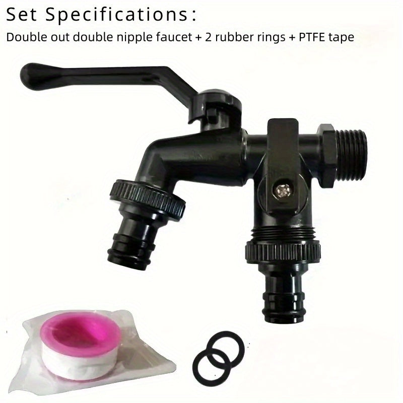 FLOWMASTER – Durable Dual Connection Valve for Garden Watering