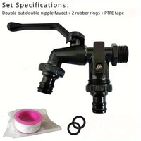 FLOWMASTER – Durable Dual Connection Valve for Garden Watering