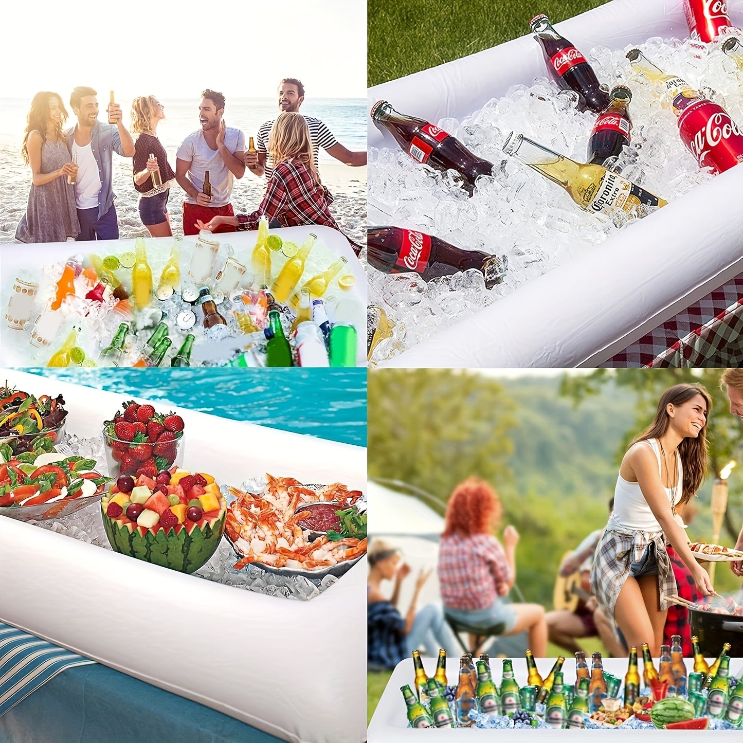 Chillora - Inflatable Ice Trough Party Cooler