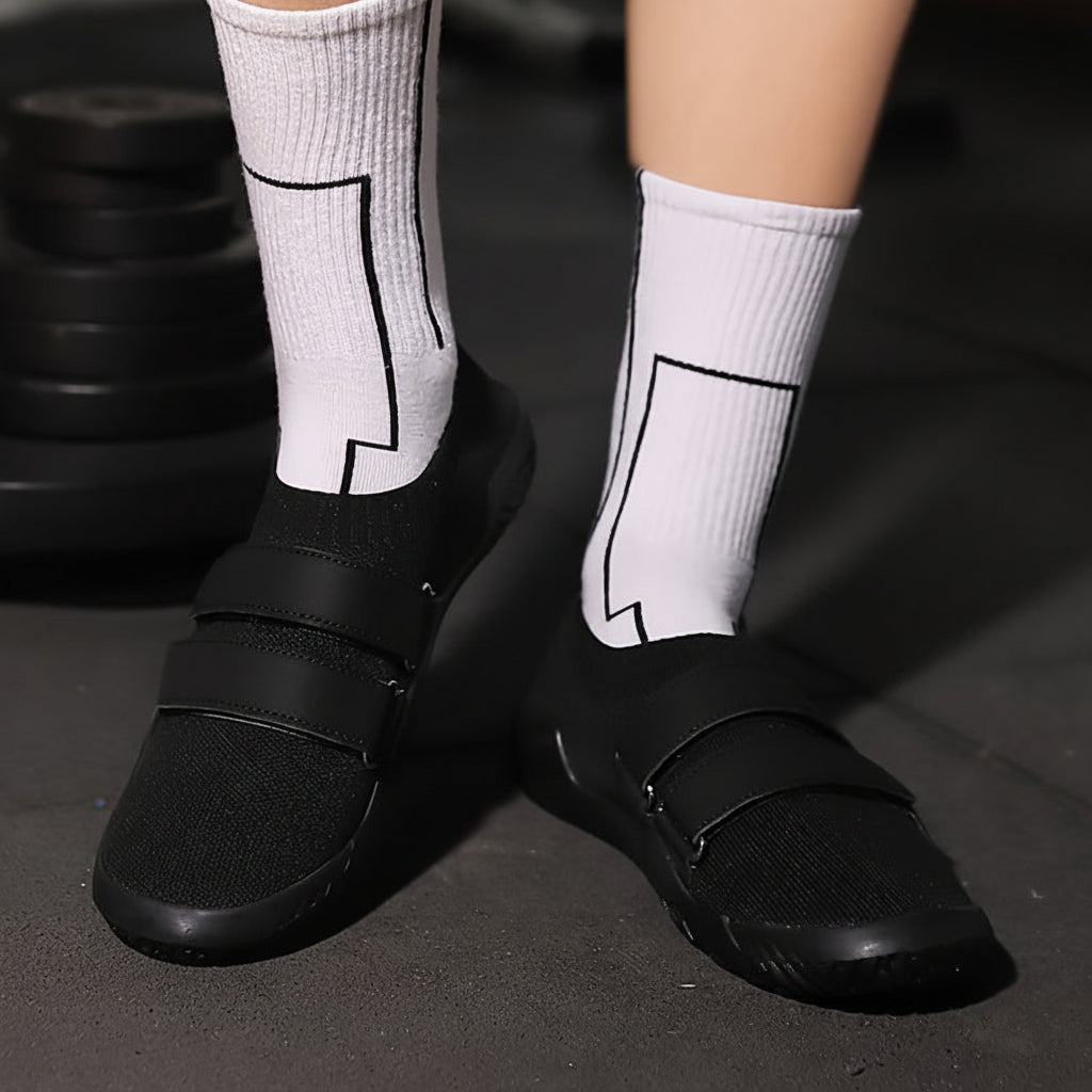 SQUATBASE - Flat training shoes designed for stability in squats and lifting