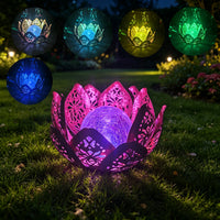 LOTUSGLOW – Solar Lotus Table Lamp